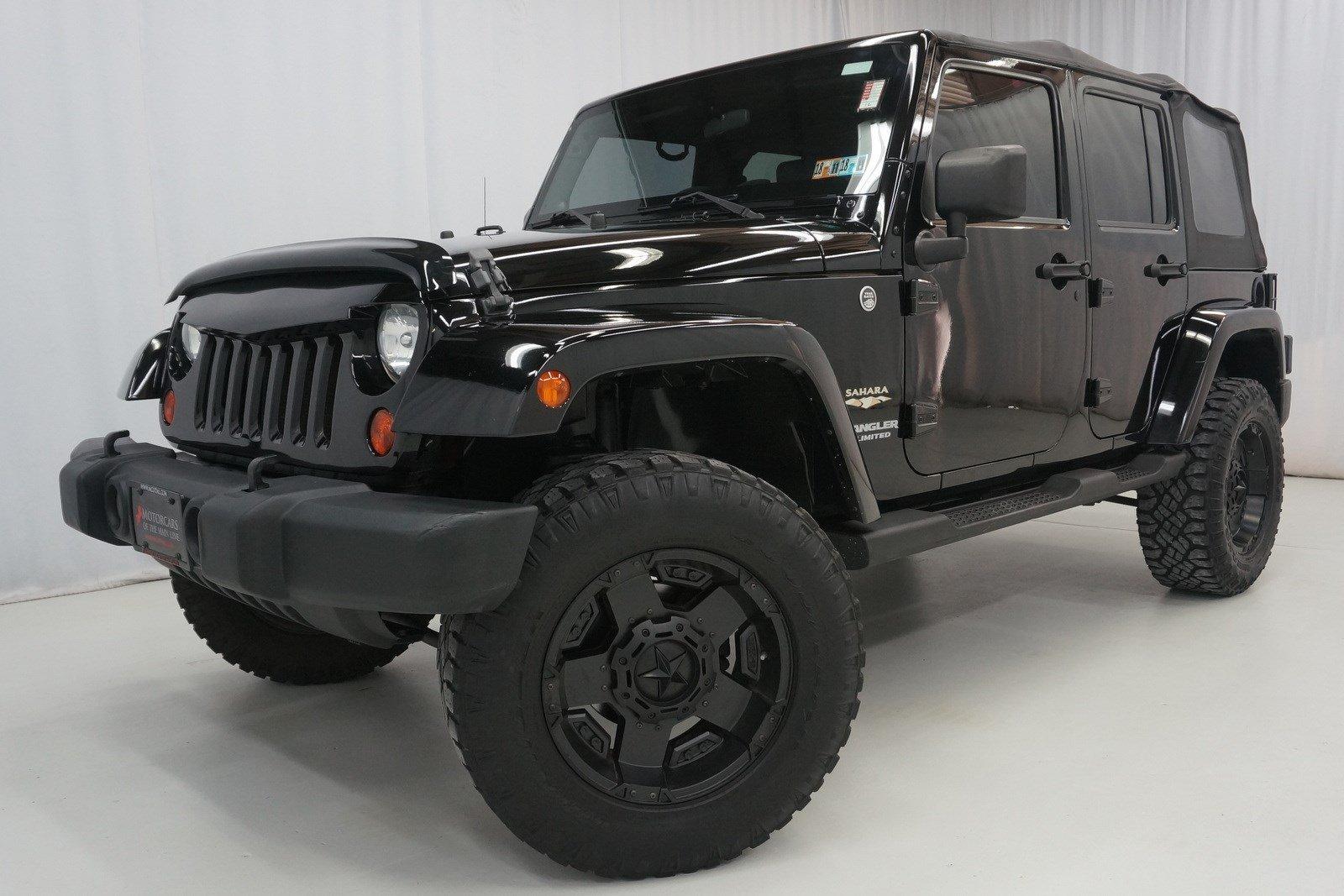 Used 2009 Jeep Wrangler Unlimited Sahara For Sale (Sold) | Motorcars of the  Main Line Stock #L710854