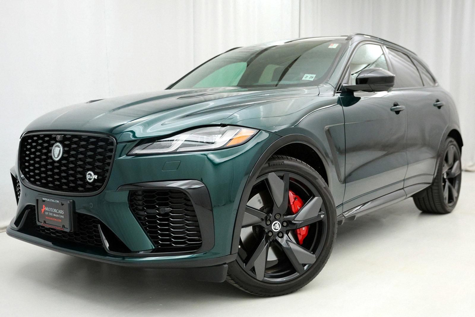 Used jaguar f pace svr sales